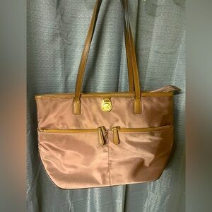 Michael Kors Medium Brown Kempton Bag Shoulder Tote Bag